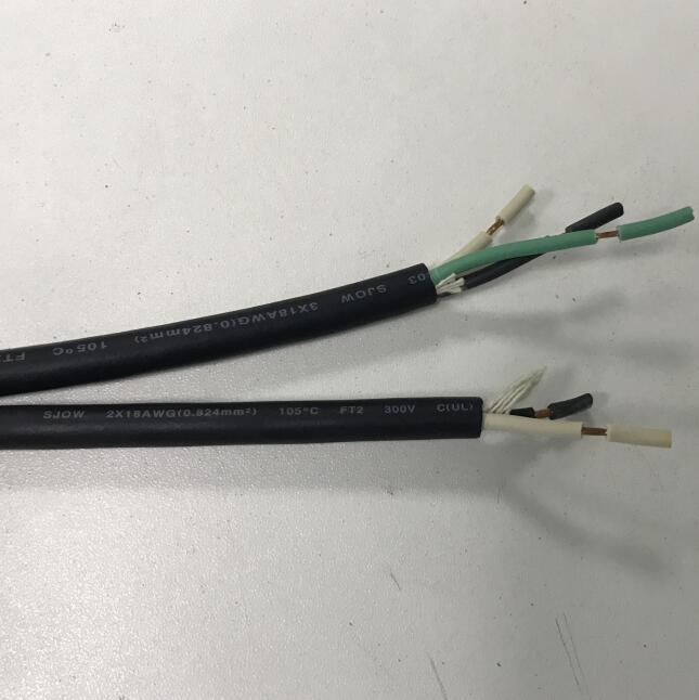 美规橡胶线SJOW 2-18AWG