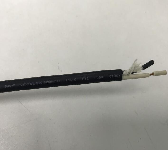 美规橡胶线SJOW 2-18AWG