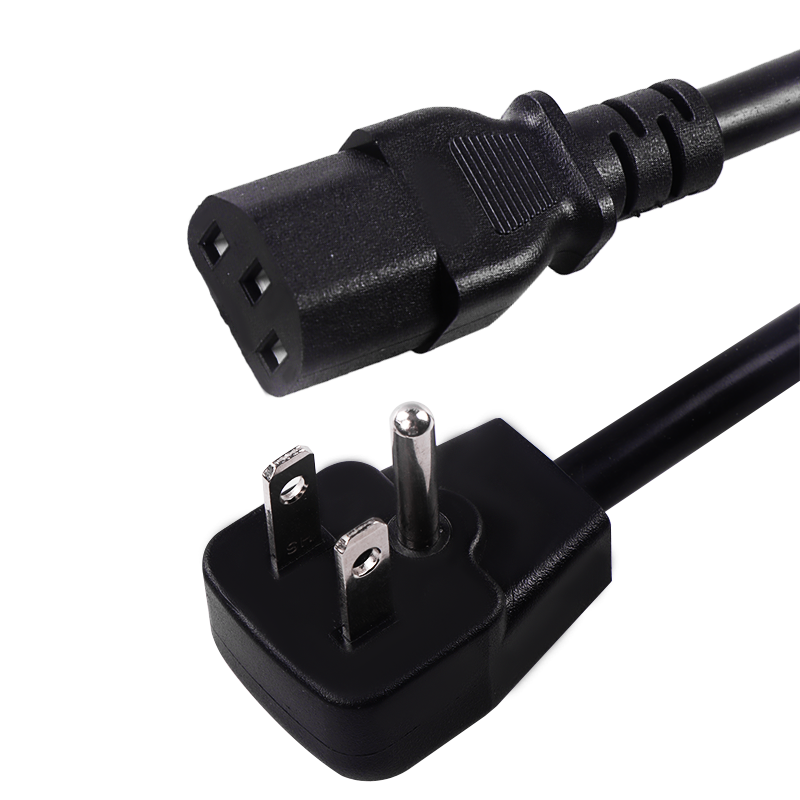 NEMA5-15P 90度美式三插