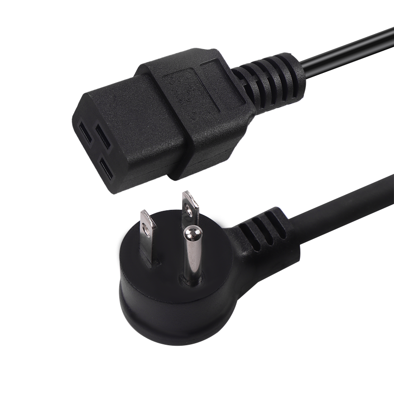 NEMA5-15P 180度美式三插