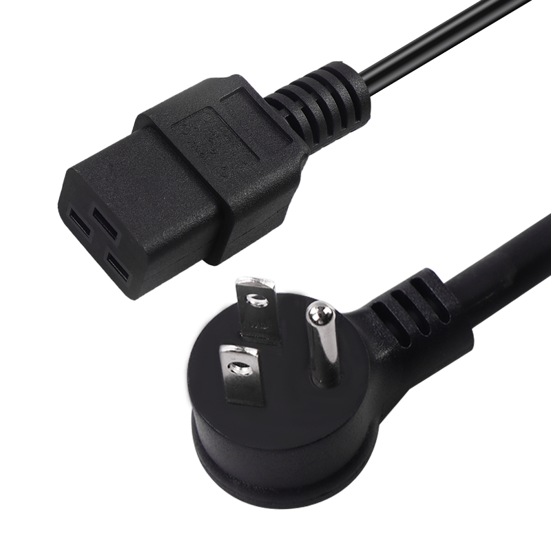 NEMA5-15P 45度美式三插