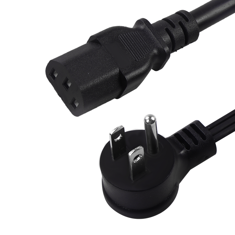 NEMA5-15P 90度美式三插
