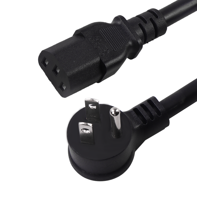 NEMA5-15P 45度美式三插