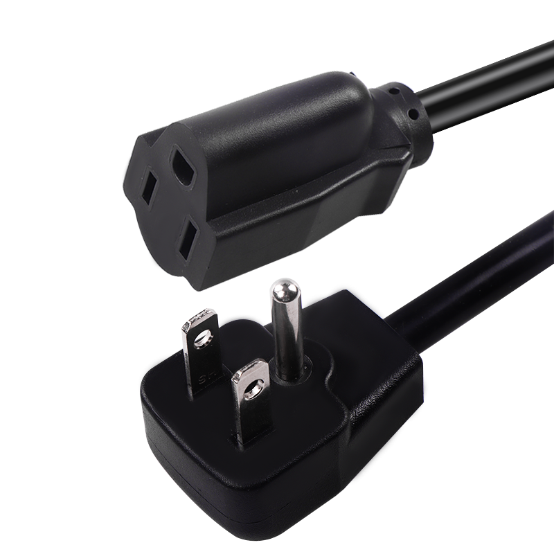 NEMA5-15P 90度美式三插