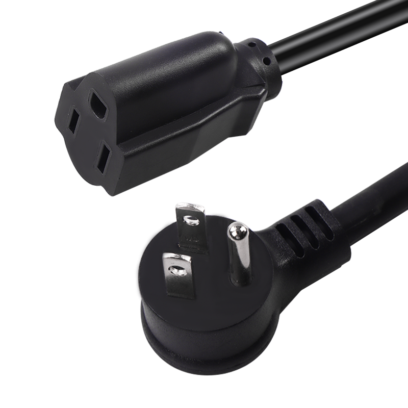 NEMA5-15P 45度美式三插