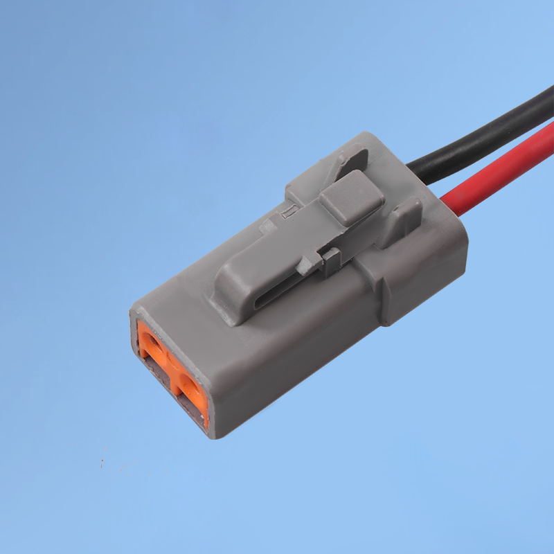 新能源汽车线束2P母头+保险盒