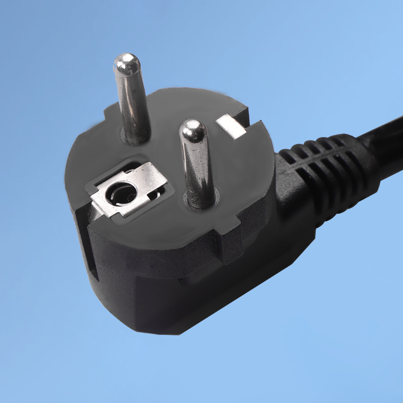 欧洲三插+品字尾 TPU  BQ弹弓线