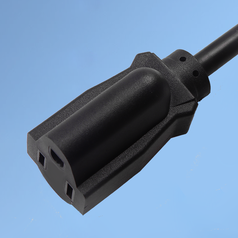 美式三插+母座（弹弓线）