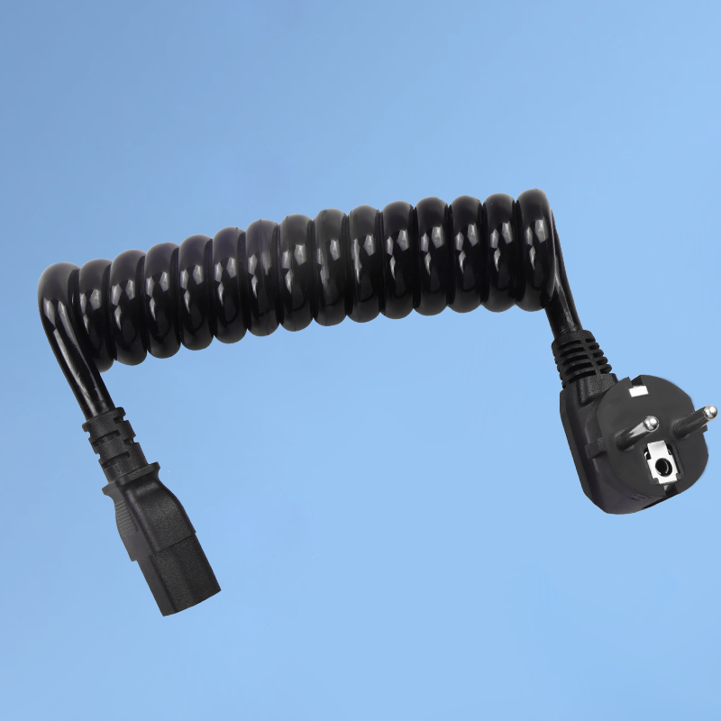 欧洲三插+品字尾 TPU  BQ弹弓线